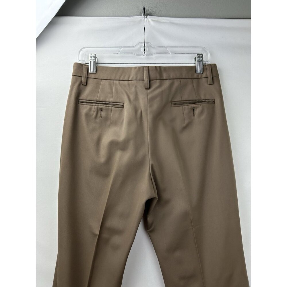 Gunex Italy Dress Slacks Pants Size 8 Office Business Virgin Wool Blend Wide Leg - Picture 13 of 16